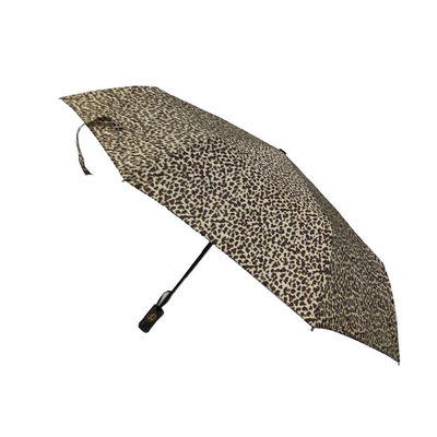 Зонтик перемещения печати леопарда длины 28cm облегченный